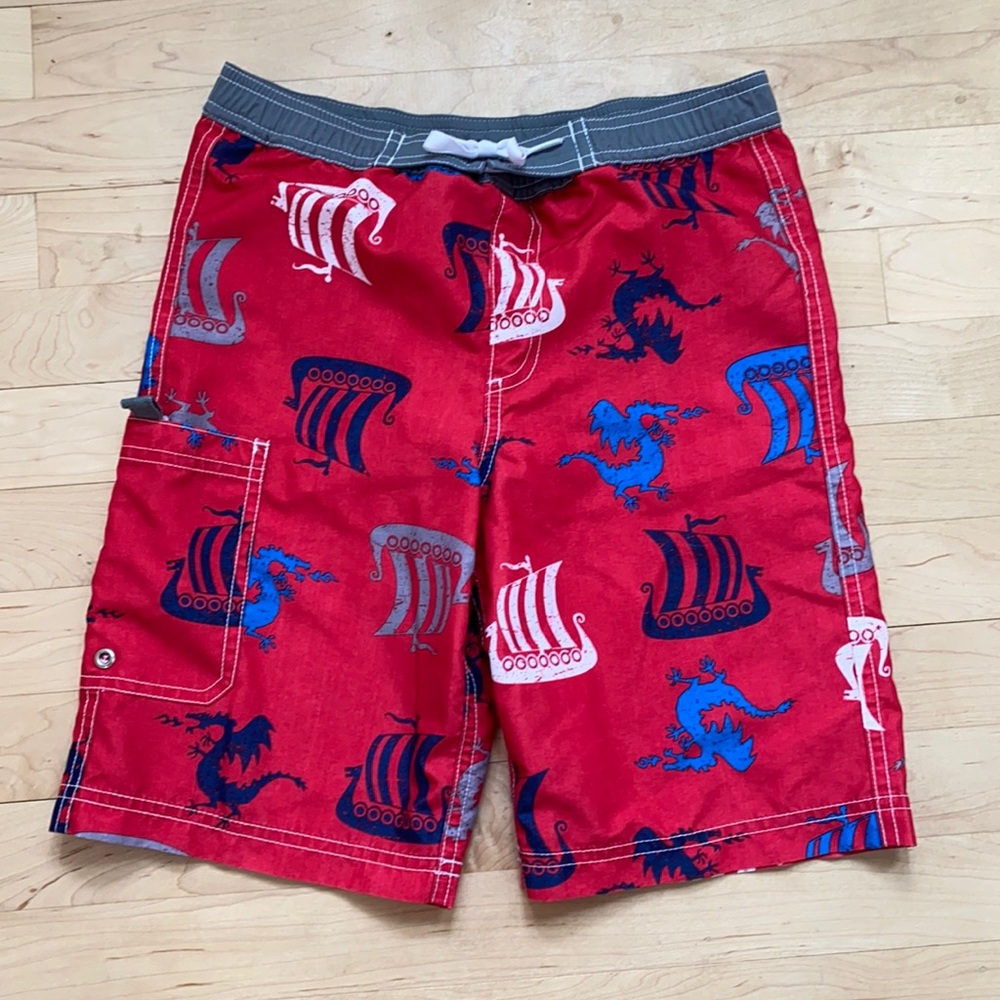 Hanna Anderson Viking Swim Trunks